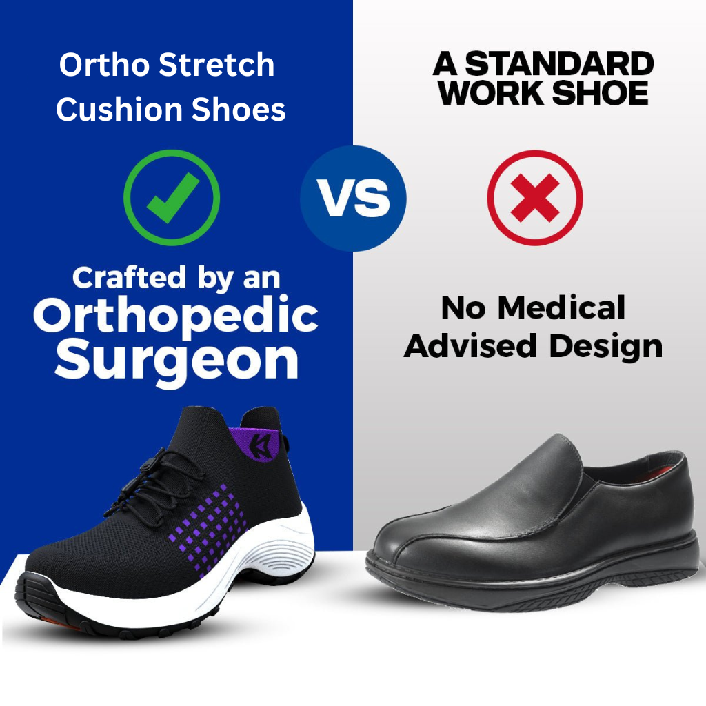 Ortho Stretch Cushion Shoes - Foot Pain Relief