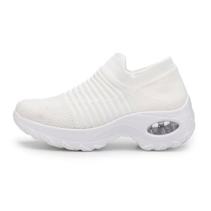 Breathable No-Tie Stretch Shoes