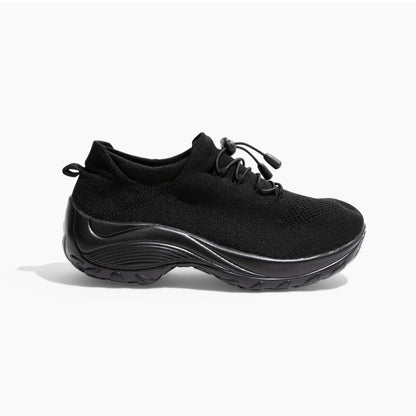 Ortho Stretch Cushion Shoes - Midnight Black